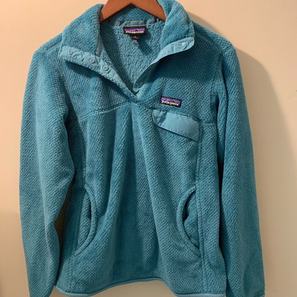 Teal Patagonia sweater